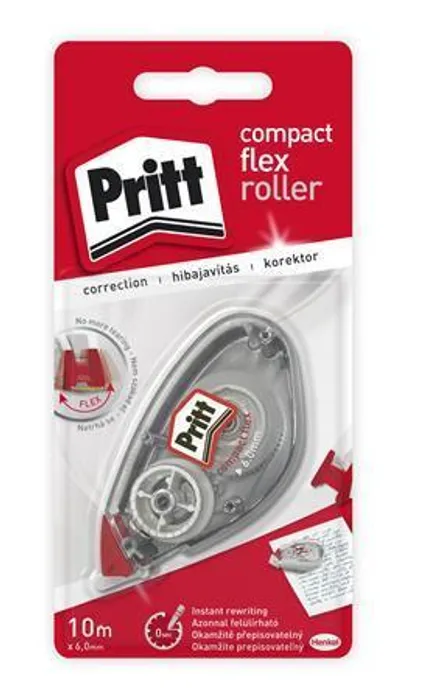 Hlavný obrázok produktu Korekční páska "Pritt Compact Roller", 6 mm x 10 m, HENKEL
