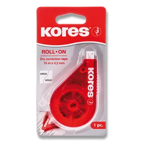 Korekčný strojček KORES Roll-On 4,2 mm × 15 m [1 ks]