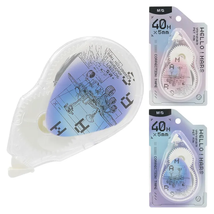 Hlavný obrázok produktu Korektor páska M&G Hello ! Mars (5 mm x 40 mm) 2 barvy