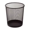 Kôš drôtený na odpadky, čierny, 7,8l