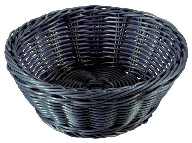 Hlavný obrázok produktu Koš na chléb, plastový, 21x8 cm, hnědý