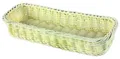 Koš na chlieb, plastový, 31,8x11x5,5 cm, prírodná farba