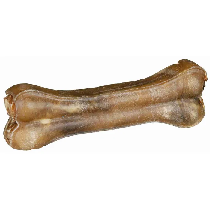 Hlavný obrázok produktu Kost buvolí kůže plněná volskou žílou 15 cm 90 g