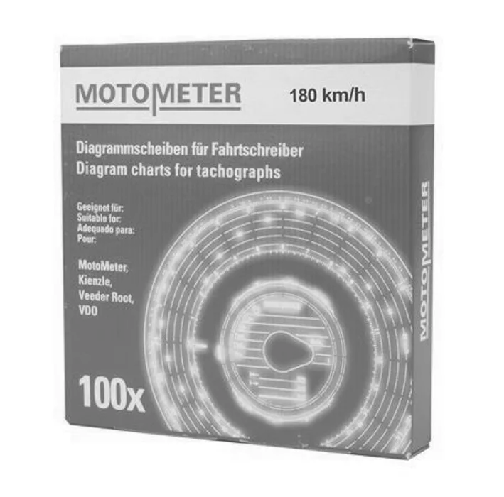 Hlavný obrázok produktu Kotouč do tachografu, 180 km/h