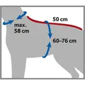 Ďalší obrázok produktu Kúpací plášť / župan pre psov, šedá M: 50 cm, pás: 60-76 cm