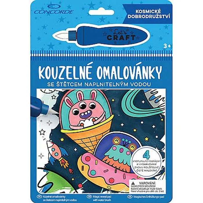 Hlavný obrázok produktu Kouzelné omalovánky CONCORDE, Kosmické dobrodružství