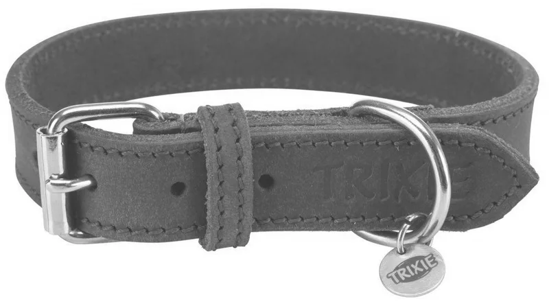Hlavný obrázok produktu Kožený obojek RUSTIC - tmavě-hnědáXS-S: 27-34cm/18mm