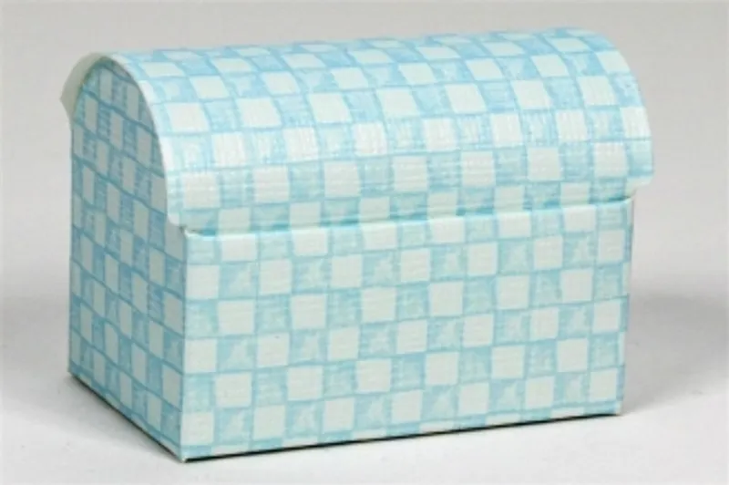 Hlavný obrázok produktu Krabice Cofanetto 70 x 45 x 52 mm modrobílá kostka