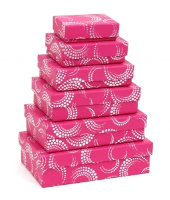 Hlavný obrázok produktu Krabice kaskáda 6 dílná Palermo růžová