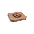 Ďalší obrázok produktu Krabica na pizzu (mikrovlnitá lepenka) kraft 33 x 33 x 3 cm [100 ks]