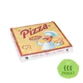 Krabica na pizzu z vlnitej lepenky 29,5 x 29,5 x 3 cm [100 ks]