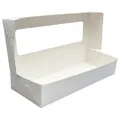 ćkatu–a na z kusky s okienkom 13 x 33 x 6 cm BIELA ??[50 ks]