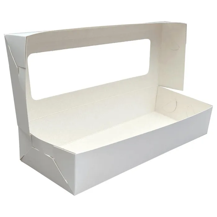 Hlavný obrázok produktu Krabice na z kusky s ok‚nkem 13 x 33 x 6 cm BÖLµ [50 ks]