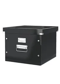 Škatule na závesné dosky Leitz Click & Store, Čierna