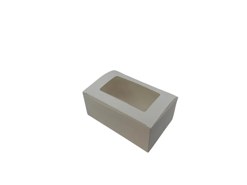 Hlavný obrázok produktu Krabička gastro IDEAL s křížovým dnem 16 x 10 x 6,5 cm s okénkem [50 ks]