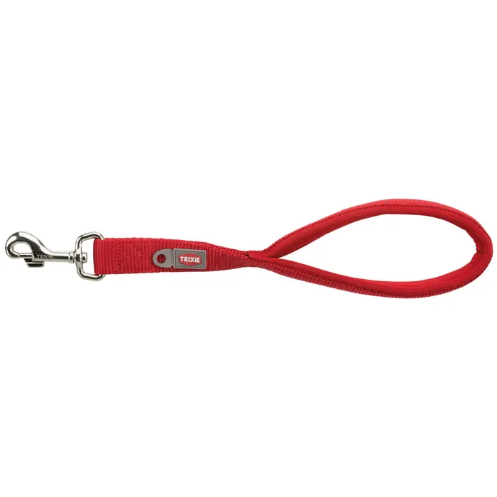 Hlavný obrázok produktu Krátké vodítko PREMIUM, M-XL: 37 cm/25 mm, červená