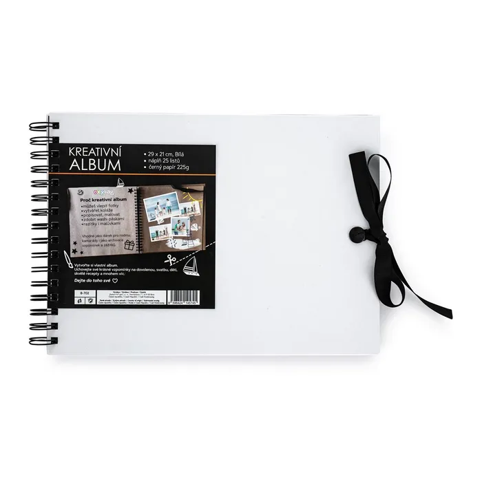 Hlavný obrázok produktu Kreativní album 30 x 21,5 cm bílá
