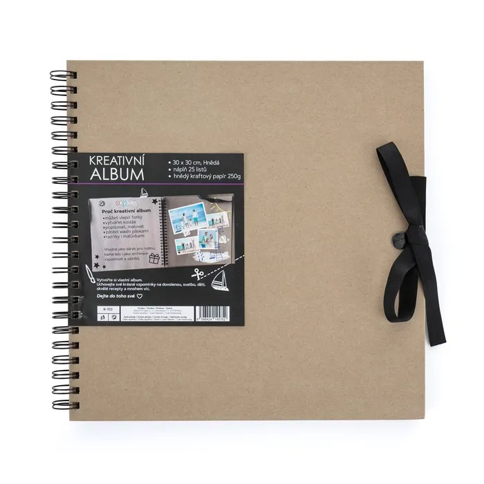 Hlavný obrázok produktu Kreativní album 30,5 x 30,5 cm hnědá