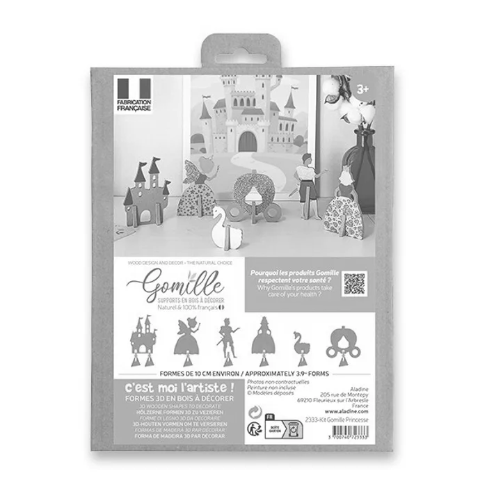 Hlavný obrázok produktu Kreativní dřevěná sada Gomille Princezny
