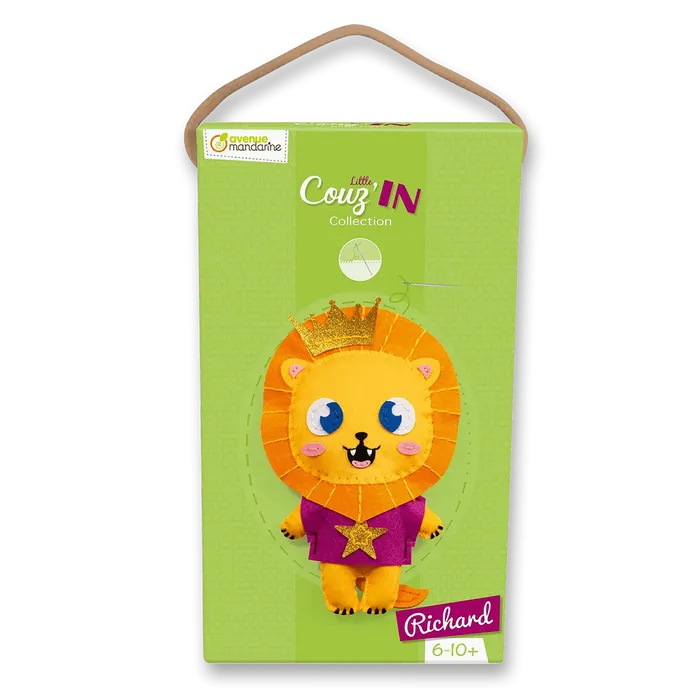 Hlavný obrázok produktu Kreativní sada Avenue Mandarine Dětské šití lev Richard