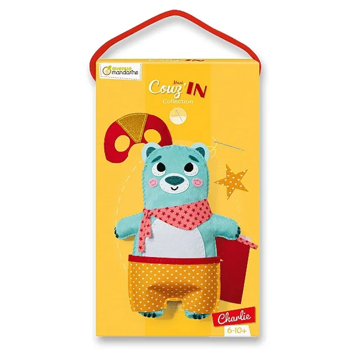 Hlavný obrázok produktu Kreativní sada Avenue Mandarine Dětské šití medvěd Charlie
