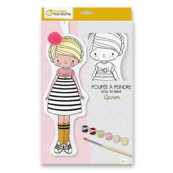 Hlavný obrázok produktu Kreativní sada Avenue Mandarine Doll to Paint Laureen