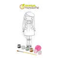 Kreatívna sada Avenue Mandarine Doll to Paint Lisa