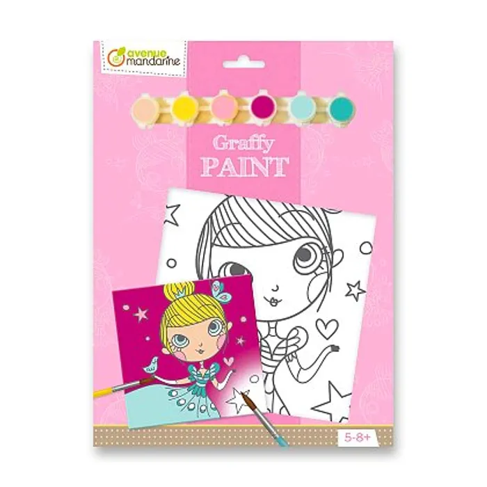 Hlavný obrázok produktu Kreativní sada Avenue Mandarine Graffy Paint - princezna