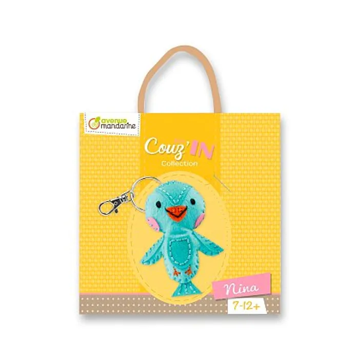 Hlavný obrázok produktu Kreativní sada Avenue Mandarine Přívěšek k ušití - ptáček Nina