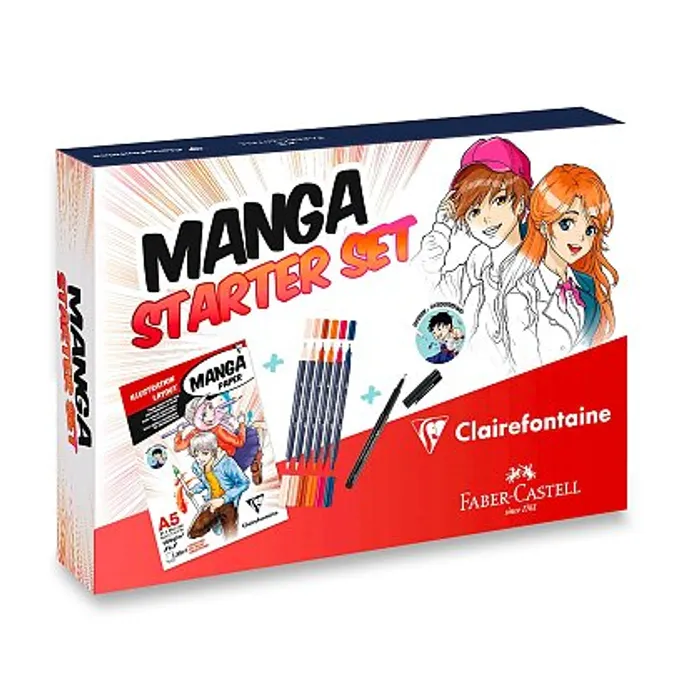 Hlavný obrázok produktu Kreativní sada Clairefontaine Manga Starter Set