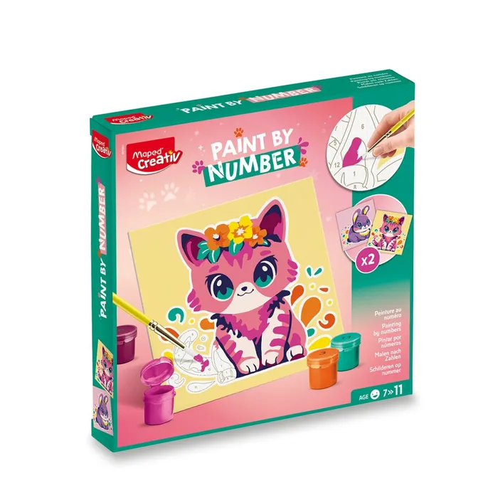 Hlavný obrázok produktu Kreativní sada Maped Creativ Paint by number kočka a králík