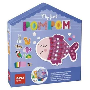 Kreatívna sada „Môj prvý PomPom“, zvieratká, APLI Kids 18505