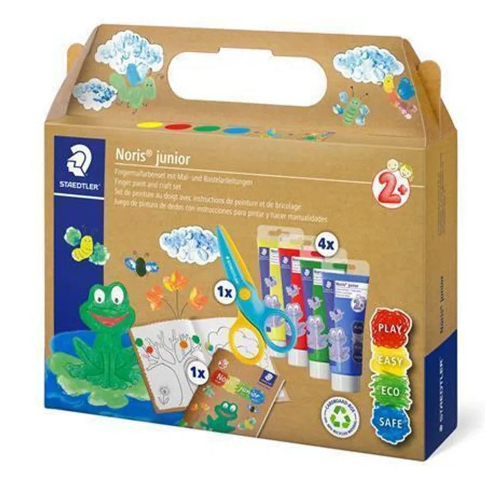 Hlavný obrázok produktu Kreativní sada "Noris® Junior", prstové barvy, STAEDTLER 61 C2