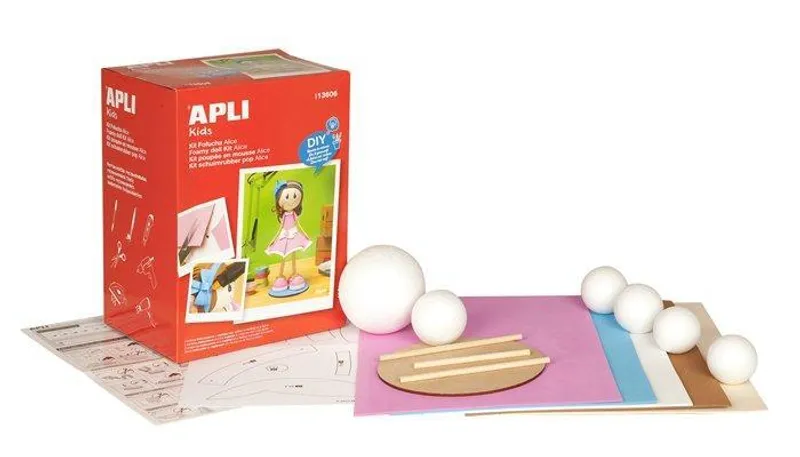 Hlavný obrázok produktu Kreativní sada panenka "Alice", pěnová guma, APLI