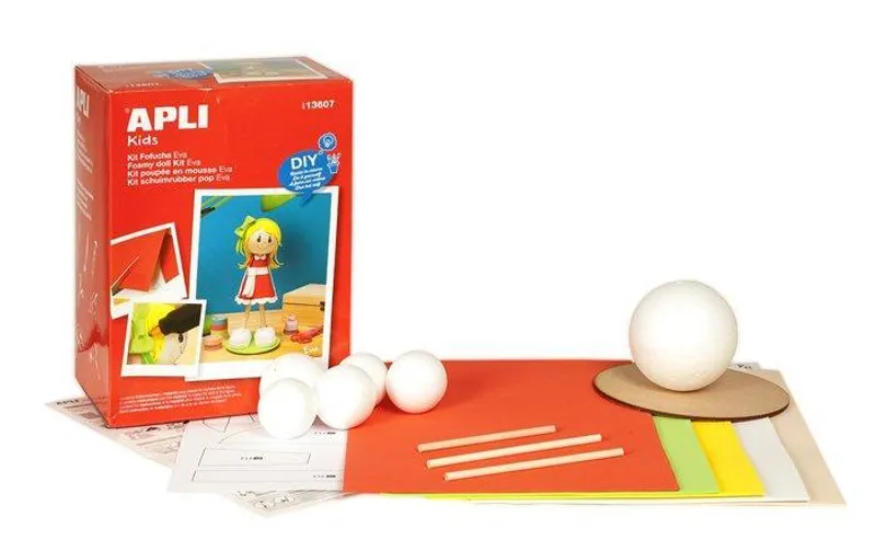Hlavný obrázok produktu Kreativní sada panenka "Eva", pěnová guma, APLI