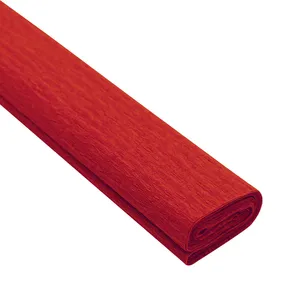 Krepový papier tmavo červený