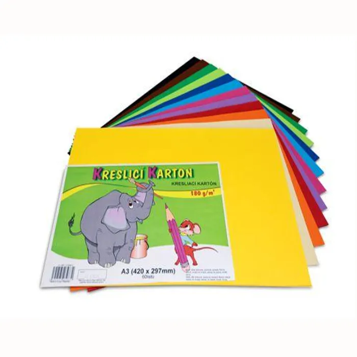 Hlavný obrázok produktu Kreslicí karton barevný A3/180g - šedý [50 listů]
