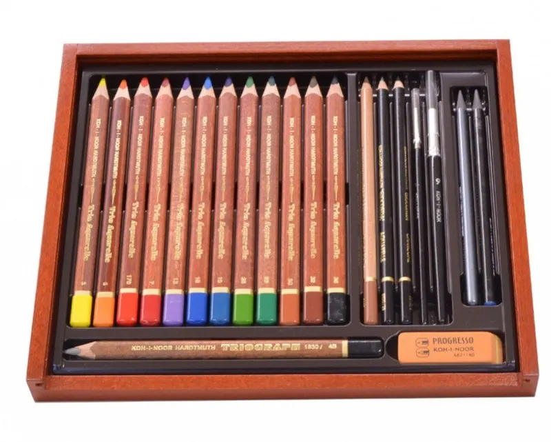 Hlavný obrázok produktu Kreslířská souprava Koh-i-noor Akvarel - kazeta 8897
