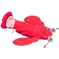 Ďalší obrázok produktu Kreveta ako živá, žmurkajúca sa, s catnipom, látka, 23 cm