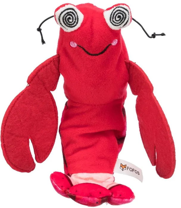 Hlavný obrázok produktu Kreveta jako živá, mrskající se, s catnipem, látka, 23 cm
