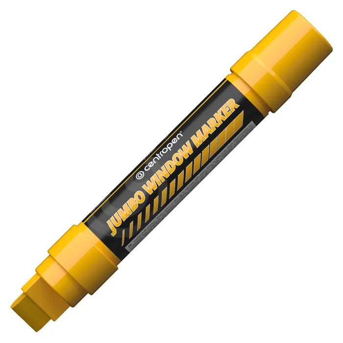 Hlavný obrázok produktu Křídový fix na sklo Centropen JUMBO WINDOW 9120 oranžový