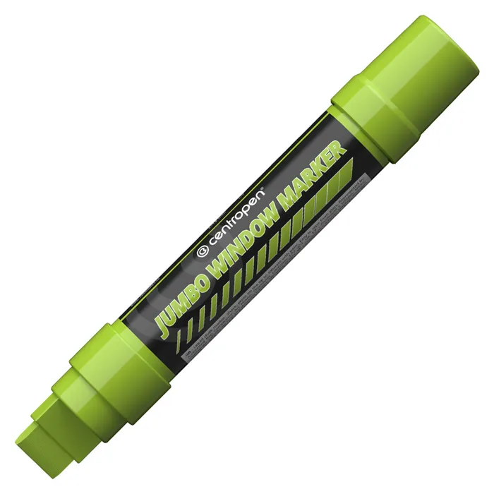 Hlavný obrázok produktu Křídový fix na sklo Centropen JUMBO WINDOW 9120 zelený