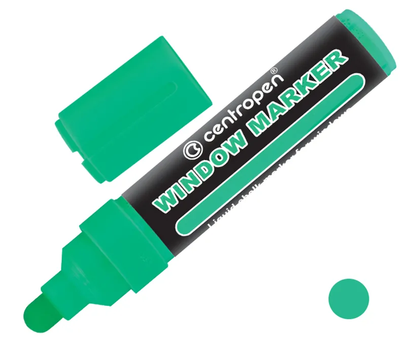 Hlavný obrázok produktu Křídový fix na sklo Centropen JUMBO WINDOW 9121 zelený