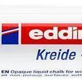 Ďalší obrázok produktu Kriedový popisovač 4090, biela, 4-15mm, klinový hrot, EDDING