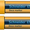 Ďalší obrázok produktu Kriedový popisovač Maxx 260, oranžová, 2-15mm, tekutý, SCHNEIDER