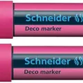Ďalší obrázok produktu Kriedový popisovač Maxx 260, ružová, 2-15mm, tekutý, SCHNEIDER