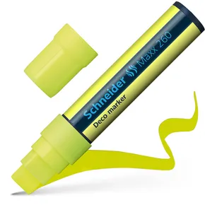 Kriedový popisovač Maxx 260, žltý, 2-15mm, SCHNEIDER