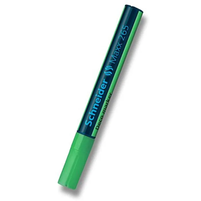 Hlavný obrázok produktu Křídový popisovač "Maxx 265", zelená, 2-3mm, tekutý, SCHNEIDER