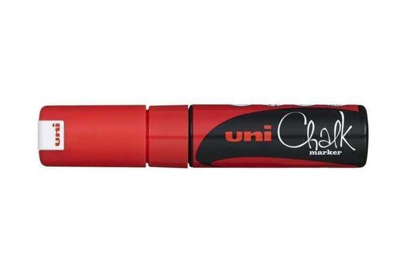 Hlavný obrázok produktu Křídový popisovač "PWE-8K", fluorescenční červená, 8mm, UNI