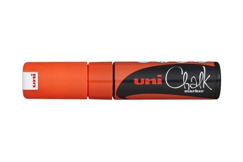 Hlavný obrázok produktu Křídový popisovač "PWE-8K", fluorescenční oranžová, 8mm, UNI